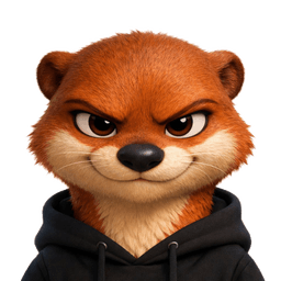Zunkk otter mascot